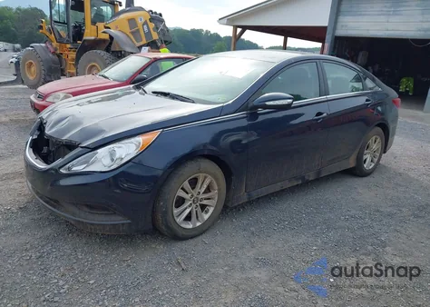 2014 Hyundai Sonata Gls z USA, uszkodzony, nr VIN 5NPEB4AC9EH841857